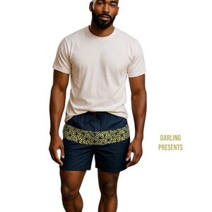 Trunks San O Board Shorts Men Color Navy Size M